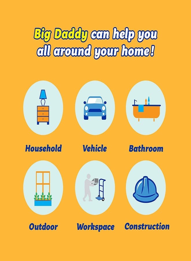 Scrub Daddy Large Sponge - Big Daddy - Scratch-Free Multipurpose Kitchen & Dish Sponge - BPA Free & Made with Polymer Foam - Stain & Odor Resistant (1 Count) - Image 3